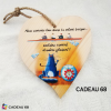 Coeur Bois Pêche Cadeau 68