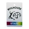 Carte Badge PVC personnalisée staff